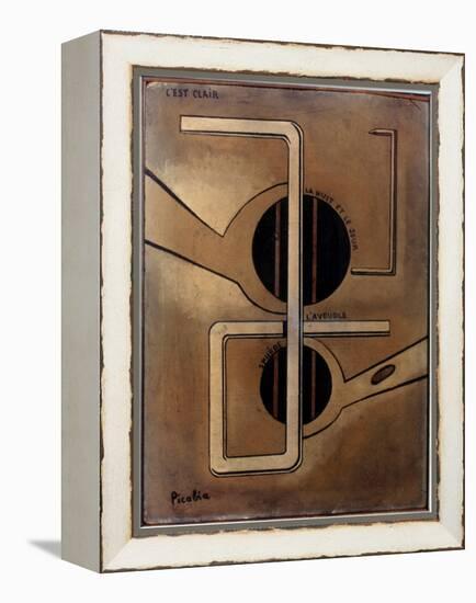 Picabia: C'Est Clair, C1917-Francis Picabia-Framed Premier Image Canvas