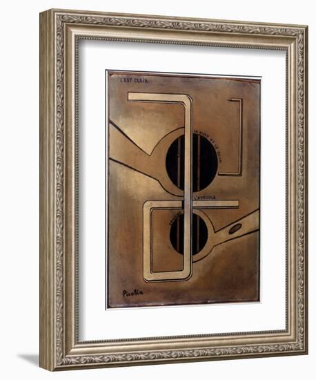 Picabia: C'Est Clair, C1917-Francis Picabia-Framed Giclee Print