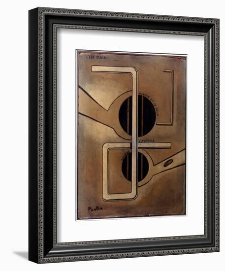 Picabia: C'Est Clair, C1917-Francis Picabia-Framed Giclee Print