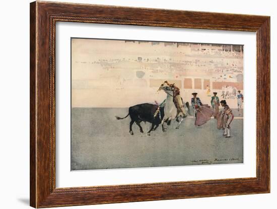 Picadors, Seville, 1893-Arthur Melville-Framed Giclee Print