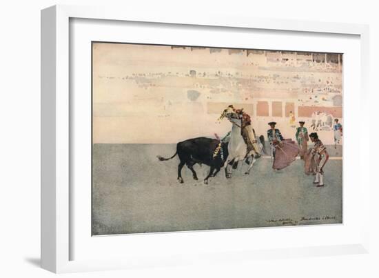 Picadors, Seville, 1893-Arthur Melville-Framed Giclee Print