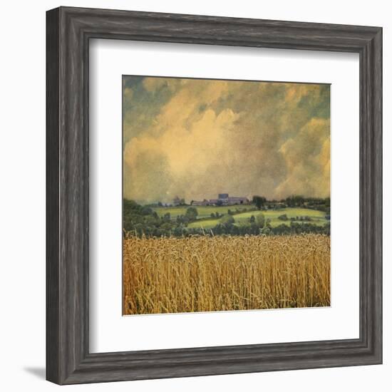 Picardy Wheat-Dawne Polis-Framed Art Print