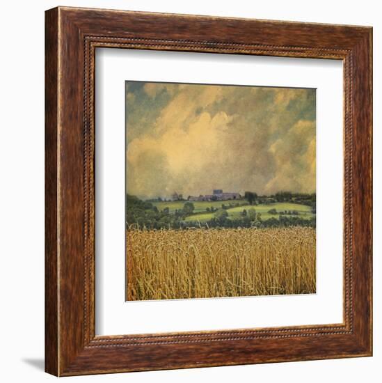 Picardy Wheat-Dawne Polis-Framed Art Print