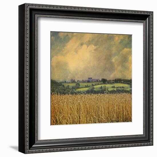 Picardy Wheat-Dawne Polis-Framed Art Print