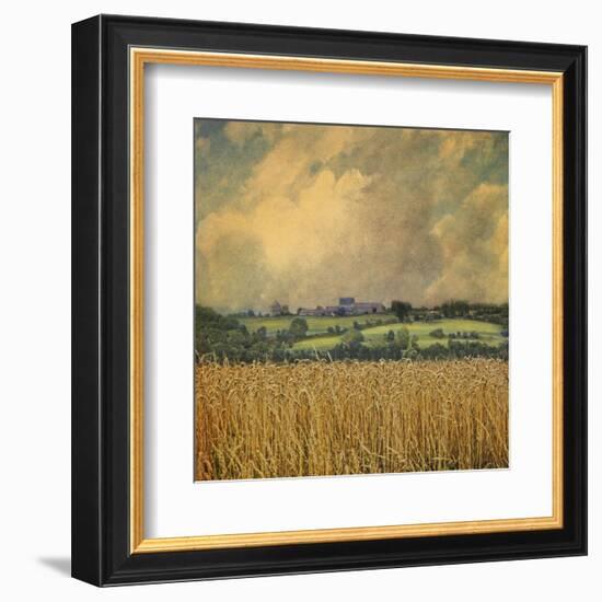 Picardy Wheat-Dawne Polis-Framed Art Print