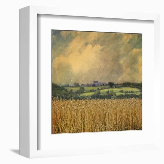 Picardy Wheat-Dawne Polis-Framed Art Print