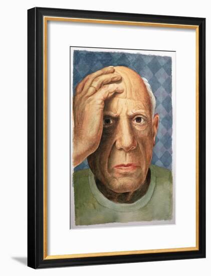 Picasso (1881-1973)-Trevor Neal-Framed Giclee Print