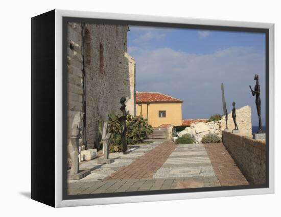 Picasso Museum, Old Town, Vieil Antibes, Antibes, Cote D'Azur, French Riviera, Mediterranean, Prove-Wendy Connett-Framed Premier Image Canvas