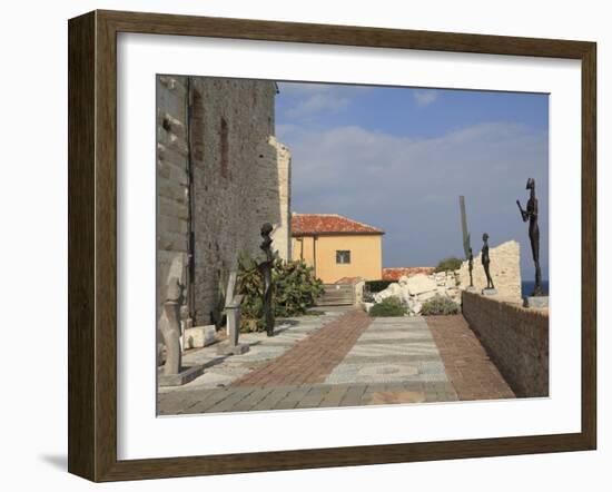 Picasso Museum, Old Town, Vieil Antibes, Antibes, Cote D'Azur, French Riviera, Mediterranean, Prove-Wendy Connett-Framed Photographic Print