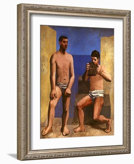 Picasso: Pipes, 1923-Pablo Picasso-Framed Giclee Print