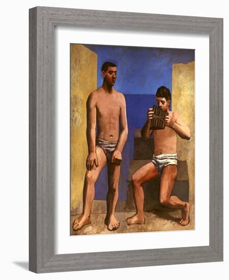 Picasso: Pipes, 1923-Pablo Picasso-Framed Giclee Print