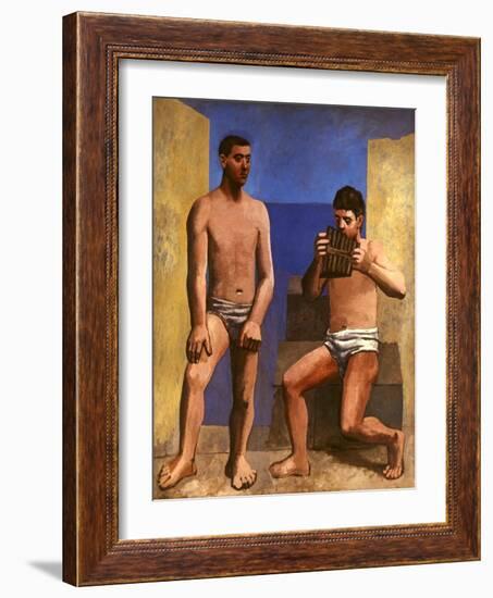 Picasso: Pipes, 1923-Pablo Picasso-Framed Giclee Print