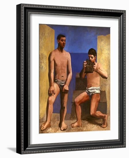 Picasso: Pipes, 1923-Pablo Picasso-Framed Giclee Print