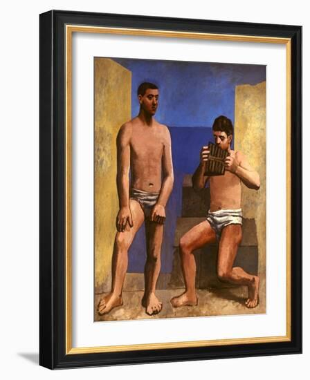 Picasso: Pipes, 1923-Pablo Picasso-Framed Giclee Print