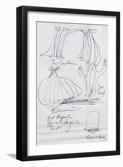 Picasso Play (2)-Ralph Steadman-Framed Giclee Print