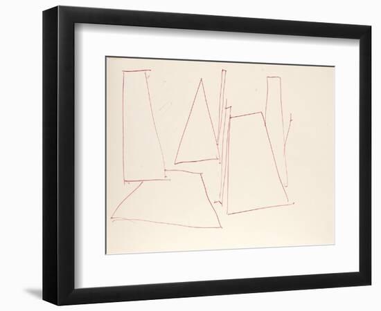 Picasso Play (2)-Ralph Steadman-Framed Giclee Print