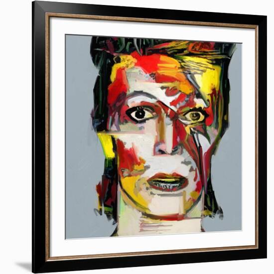 Picasso Reimagined - David Bowie 2-Mark Gordon-Framed Giclee Print