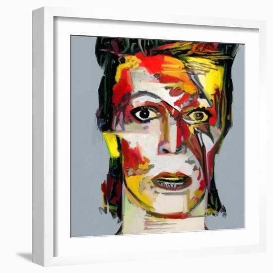 Picasso Reimagined - David Bowie 2-Mark Gordon-Framed Giclee Print