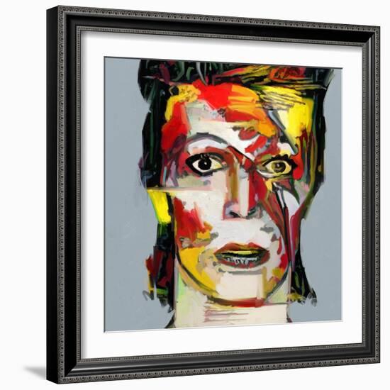 Picasso Reimagined - David Bowie 2-Mark Gordon-Framed Giclee Print