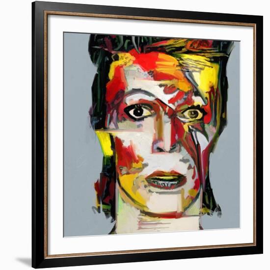 Picasso Reimagined - David Bowie 2-Mark Gordon-Framed Giclee Print