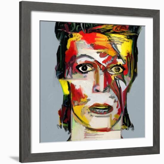 Picasso Reimagined - David Bowie 2-Mark Gordon-Framed Giclee Print