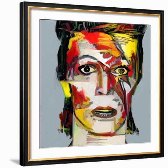 Picasso Reimagined - David Bowie 2-Mark Gordon-Framed Giclee Print