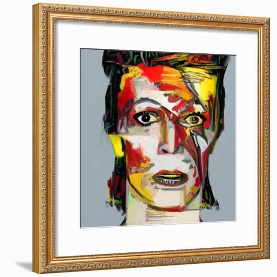 Picasso Reimagined - David Bowie 2-Mark Gordon-Framed Premium Giclee Print