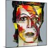 Picasso Reimagined - David Bowie 2-Mark Gordon-Mounted Premium Giclee Print