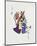 Picasso’s Women Playing Card - 3 of Spades-Holly Frean-Mounted Limited Edition