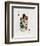 Picasso’s Women Playing Card - 7 of Hearts-Holly Frean-Framed Limited Edition