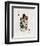 Picasso’s Women Playing Card - 7 of Hearts-Holly Frean-Framed Limited Edition