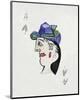 Picasso’s Women Playing Card - Ace of Spades-Holly Frean-Mounted Limited Edition