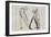 Picasso sketches 64, 1988 (drawing)-Ralph Steadman-Framed Giclee Print