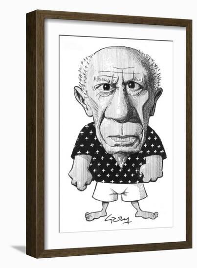 Picasso-Gary Brown-Framed Giclee Print