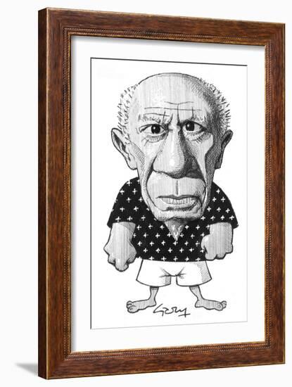 Picasso-Gary Brown-Framed Giclee Print