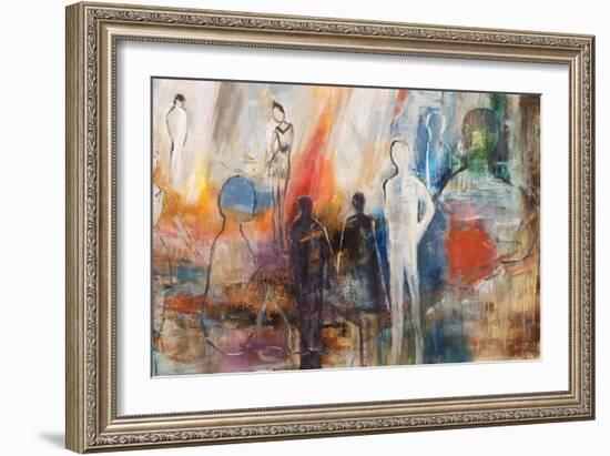 Picassos Friends II-Jodi Maas-Framed Giclee Print