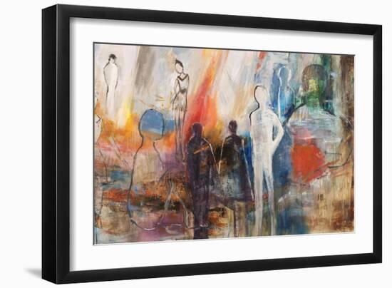 Picassos Friends II-Jodi Maas-Framed Giclee Print