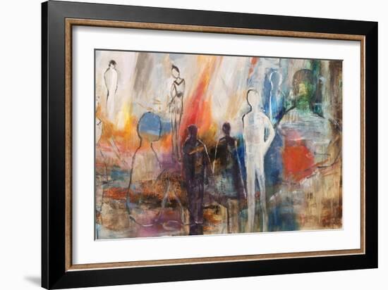 Picassos Friends II-Jodi Maas-Framed Giclee Print