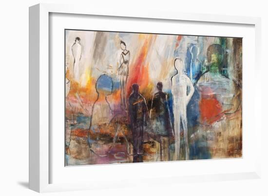 Picassos Friends II-Jodi Maas-Framed Giclee Print