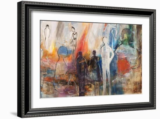 Picassos Friends II-Jodi Maas-Framed Giclee Print