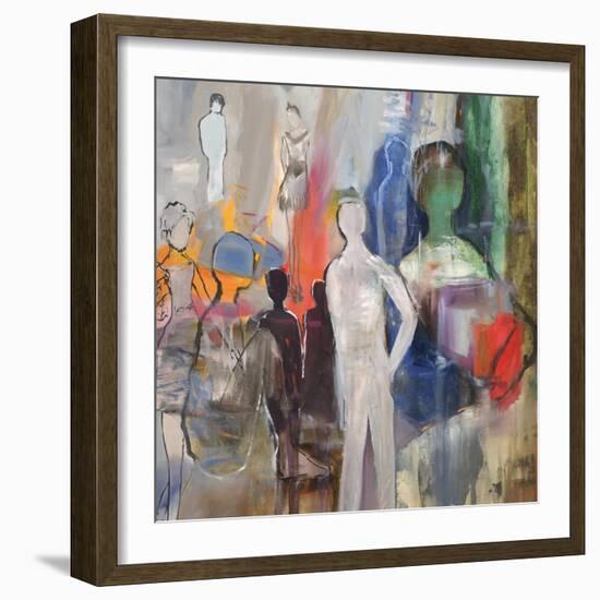 Picassos Friends-Jodi Maas-Framed Giclee Print