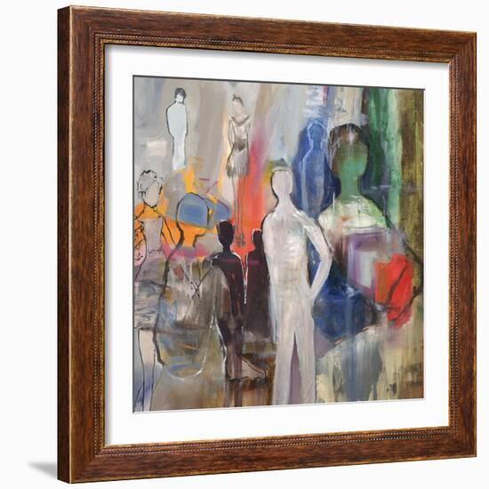 Picassos Friends-Jodi Maas-Framed Giclee Print