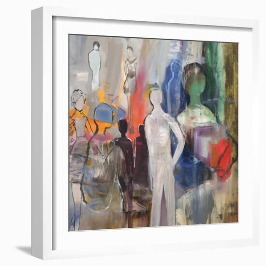 Picassos Friends-Jodi Maas-Framed Giclee Print