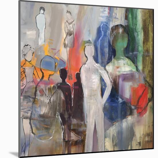 Picassos Friends-Jodi Maas-Mounted Giclee Print