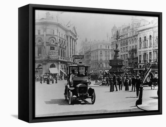 Piccadilly Circus, 1910-null-Framed Premier Image Canvas