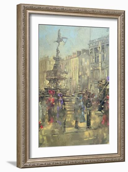 Piccadilly Circus C.1890, 1992-Peter Miller-Framed Giclee Print