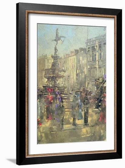 Piccadilly Circus C.1890, 1992-Peter Miller-Framed Giclee Print