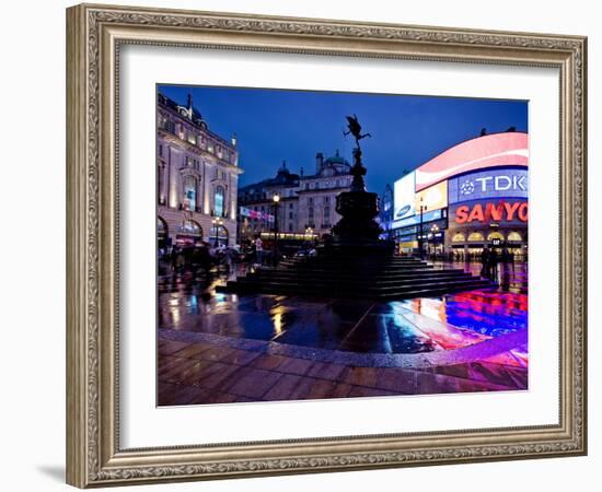 Piccadilly Circus, London, England, United Kingdom, Europe-Ben Pipe-Framed Photographic Print