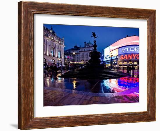 Piccadilly Circus, London, England, United Kingdom, Europe-Ben Pipe-Framed Photographic Print