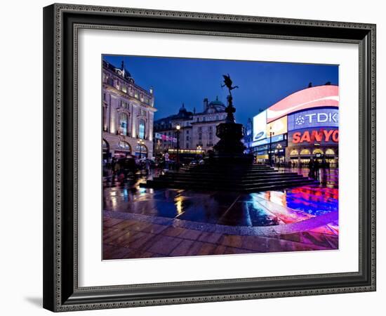 Piccadilly Circus, London, England, United Kingdom, Europe-Ben Pipe-Framed Photographic Print